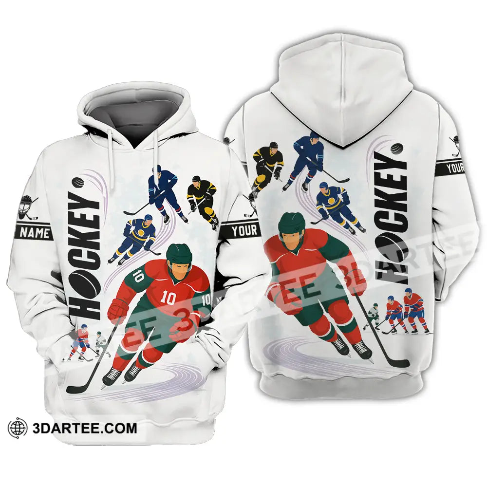 Unisex Shirt - Custom Hockey Shirt Hoodie / S T-shirt