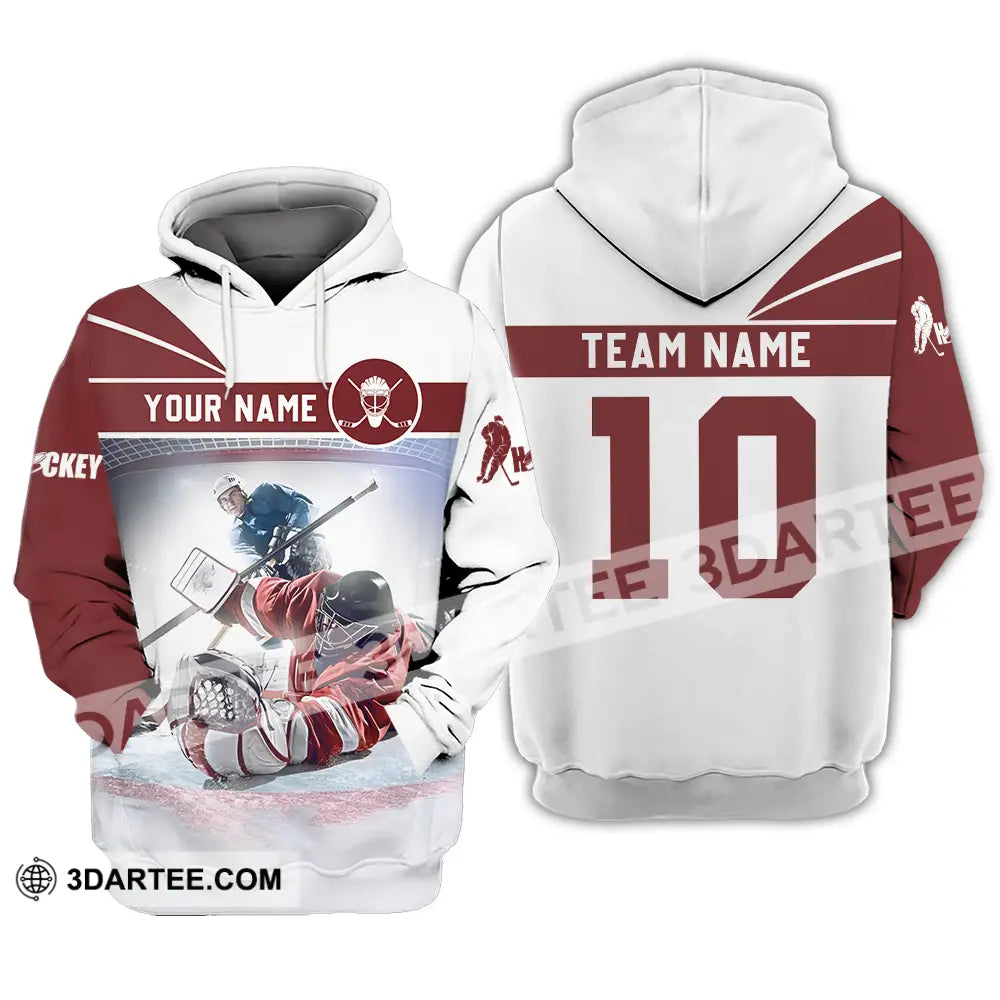 Unisex Shirt - Custom Hockey Shirt Hoodie / S T-shirt
