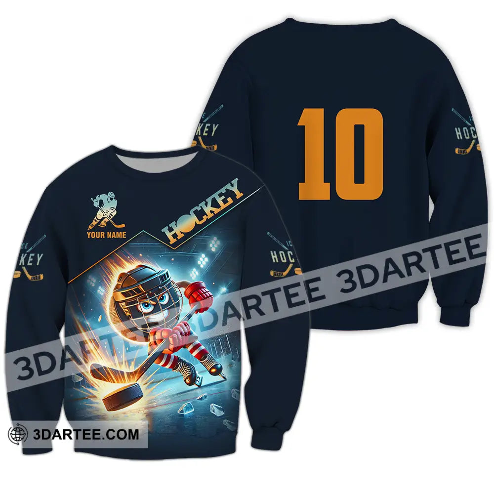 Unisex Shirt - Custom Hockey Shirt Long Sleeve / S T-shirt