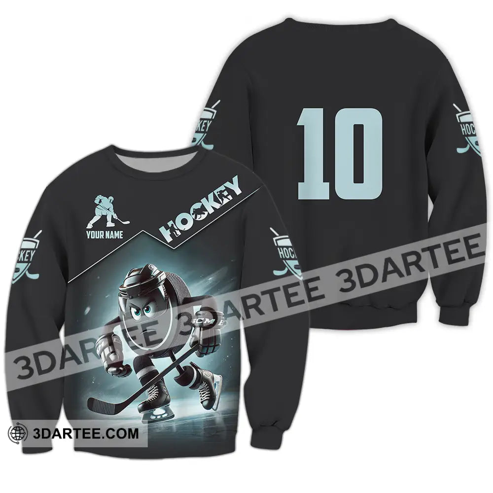 Unisex Shirt - Custom Hockey Shirt Long Sleeve / S T-shirt