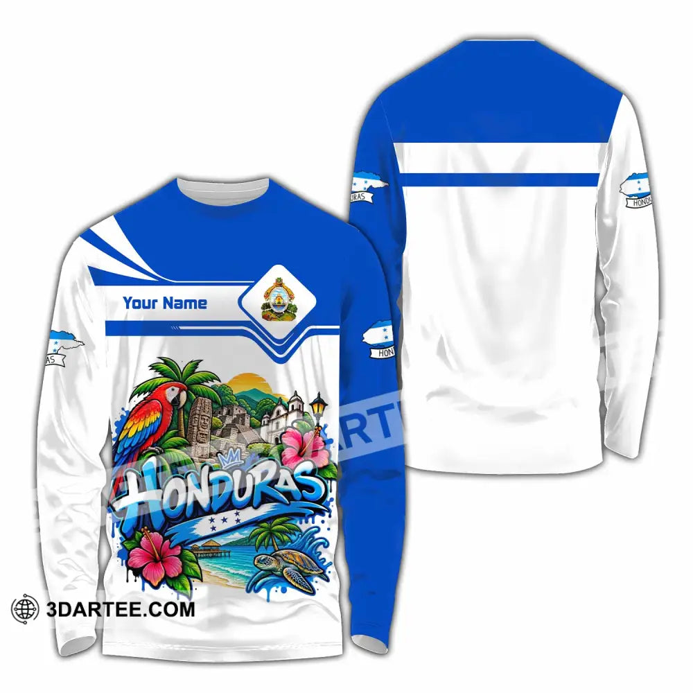 Unisex Shirt - Custom Honduras Shirt - Long Sleeve Shirt / S - T-shirt