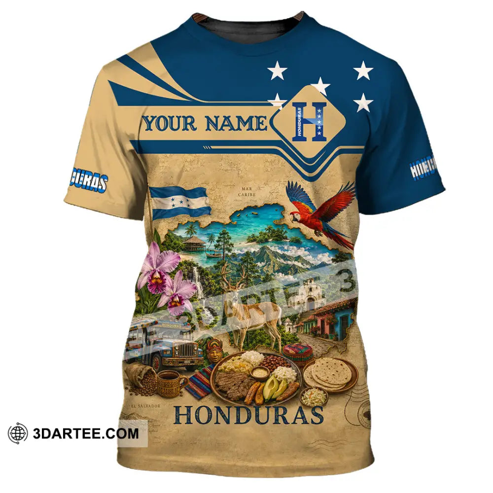 Unisex Shirt - Custom Honduras Shirt - T-Shirt / S - T-shirt