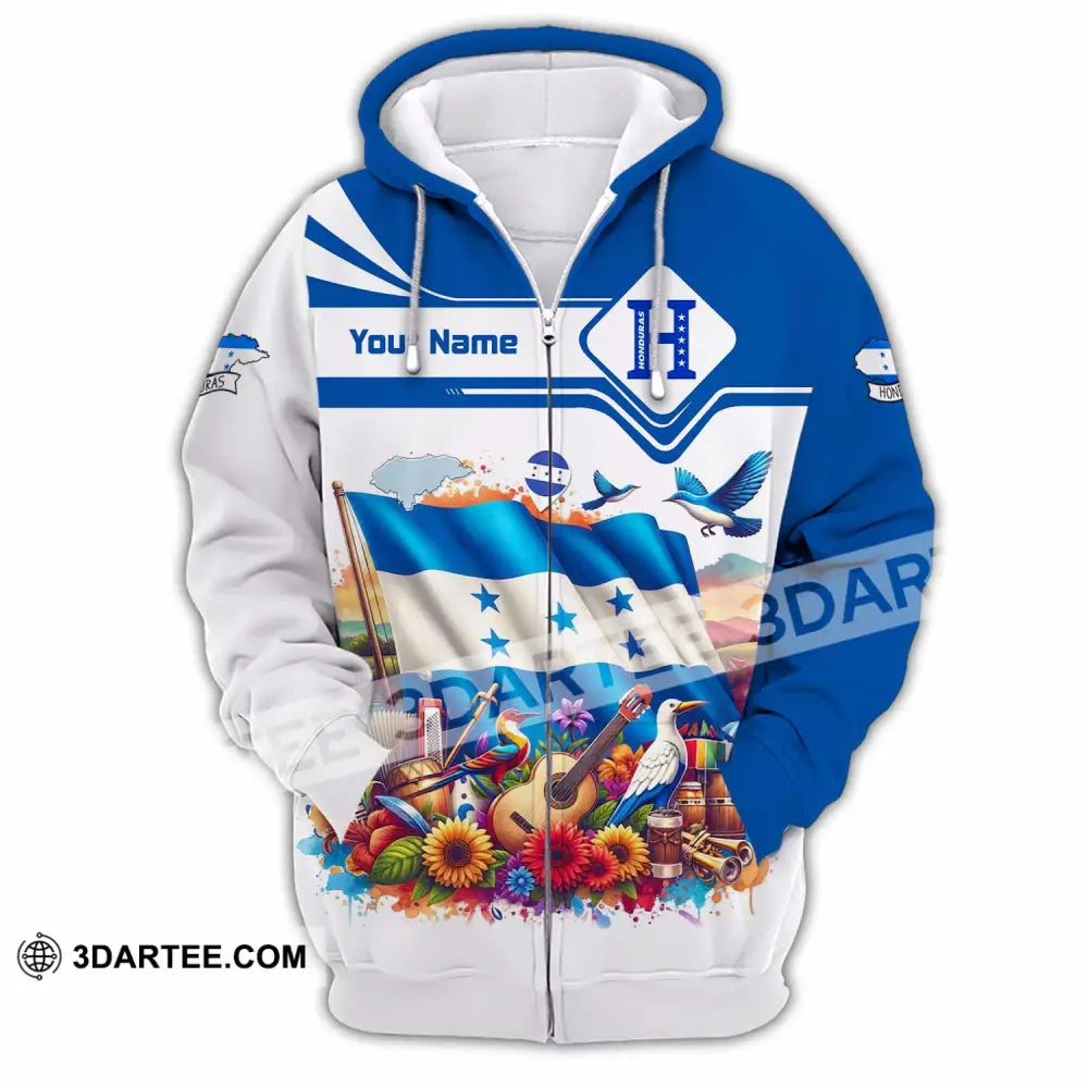 Unisex Shirt - Custom Honduras Shirt - Zipper Hoodie / S - T-shirt