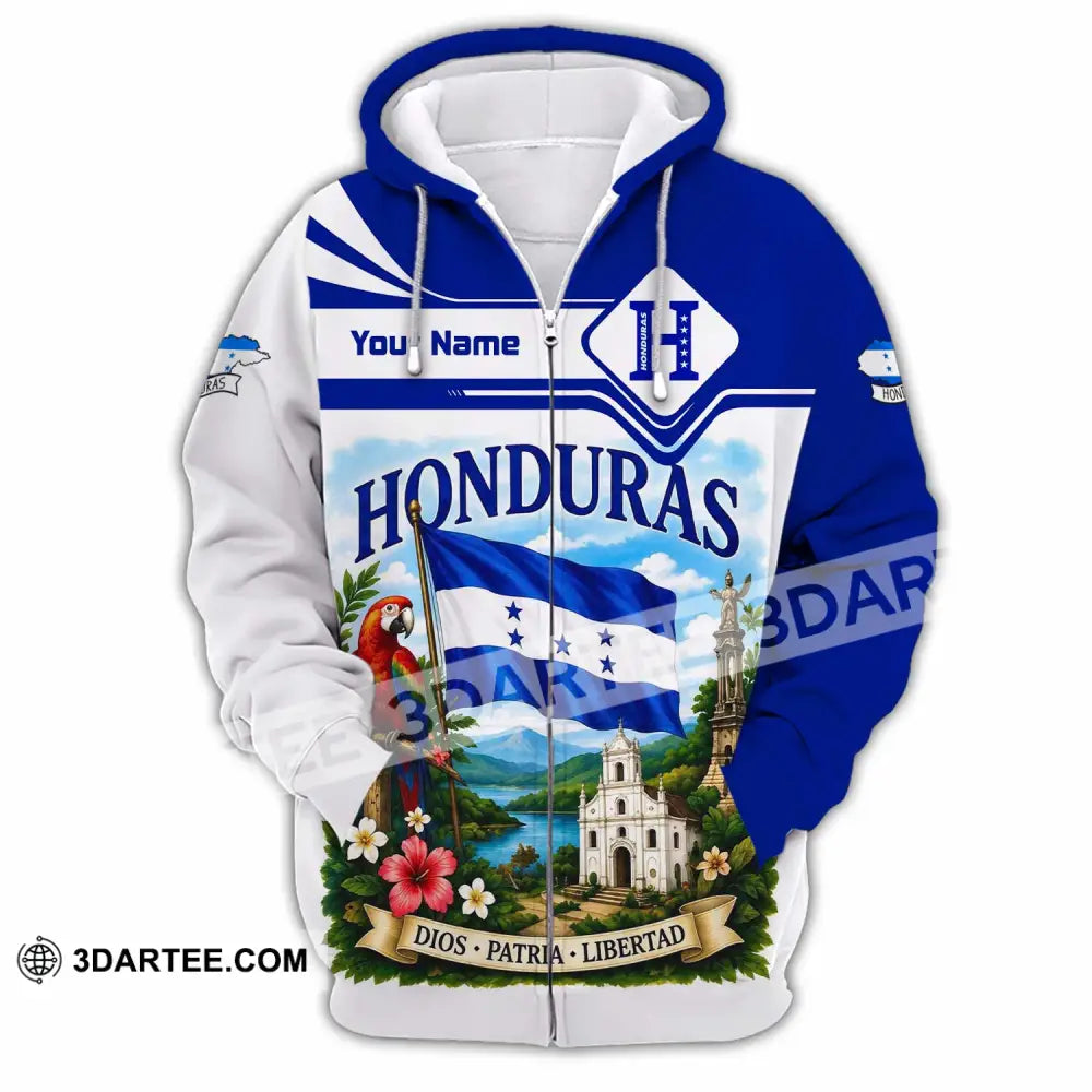 Unisex Shirt - Custom Honduras Shirt - Zipper Hoodie / S - T-shirt