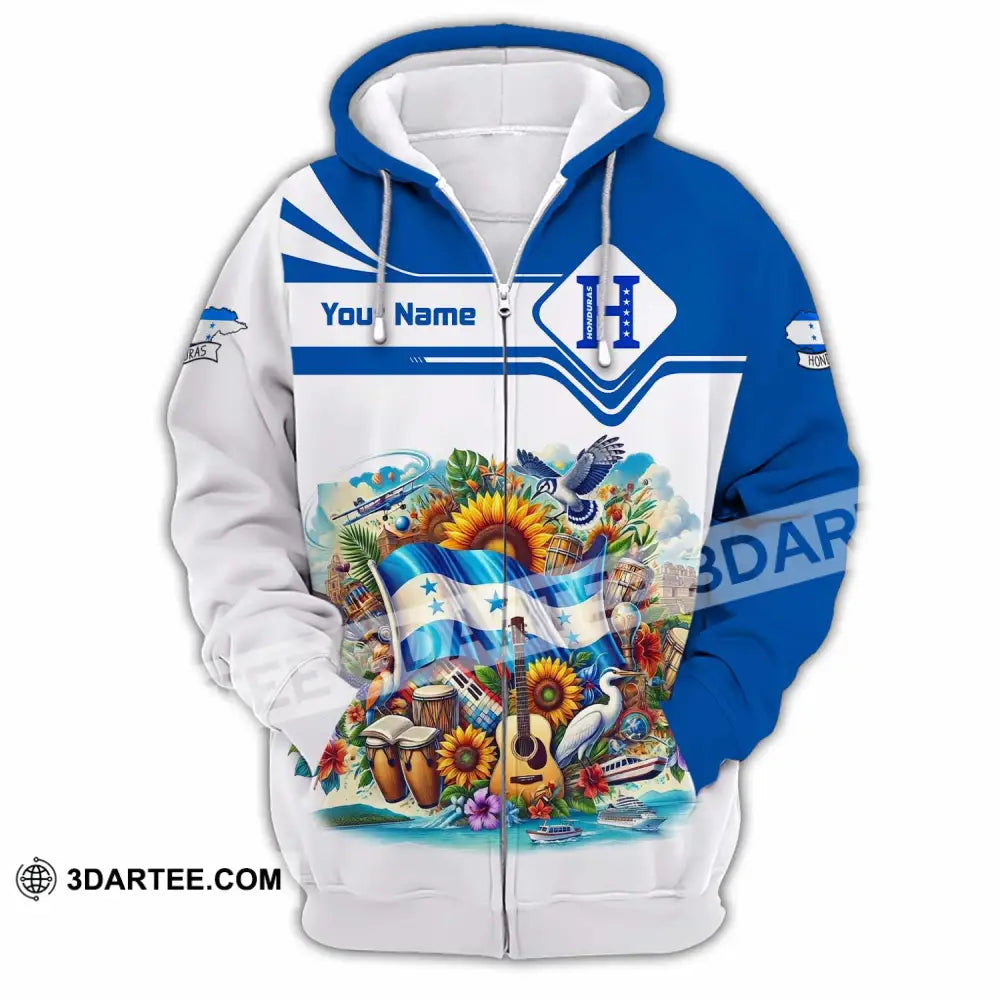 Unisex Shirt - Custom Honduras Shirt - Zipper Hoodie / S - T-shirt