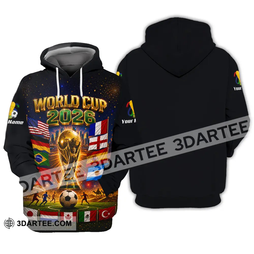 Unisex Shirt - Custom World Cup 2026 Shirt - Hoodie / S - T-shirt