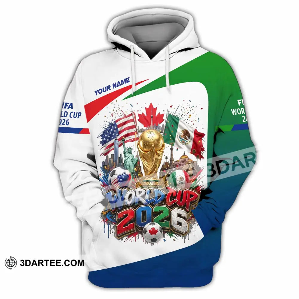 Unisex Shirt - Custom World Cup 2026 Shirt - Hoodie / S - T-shirt