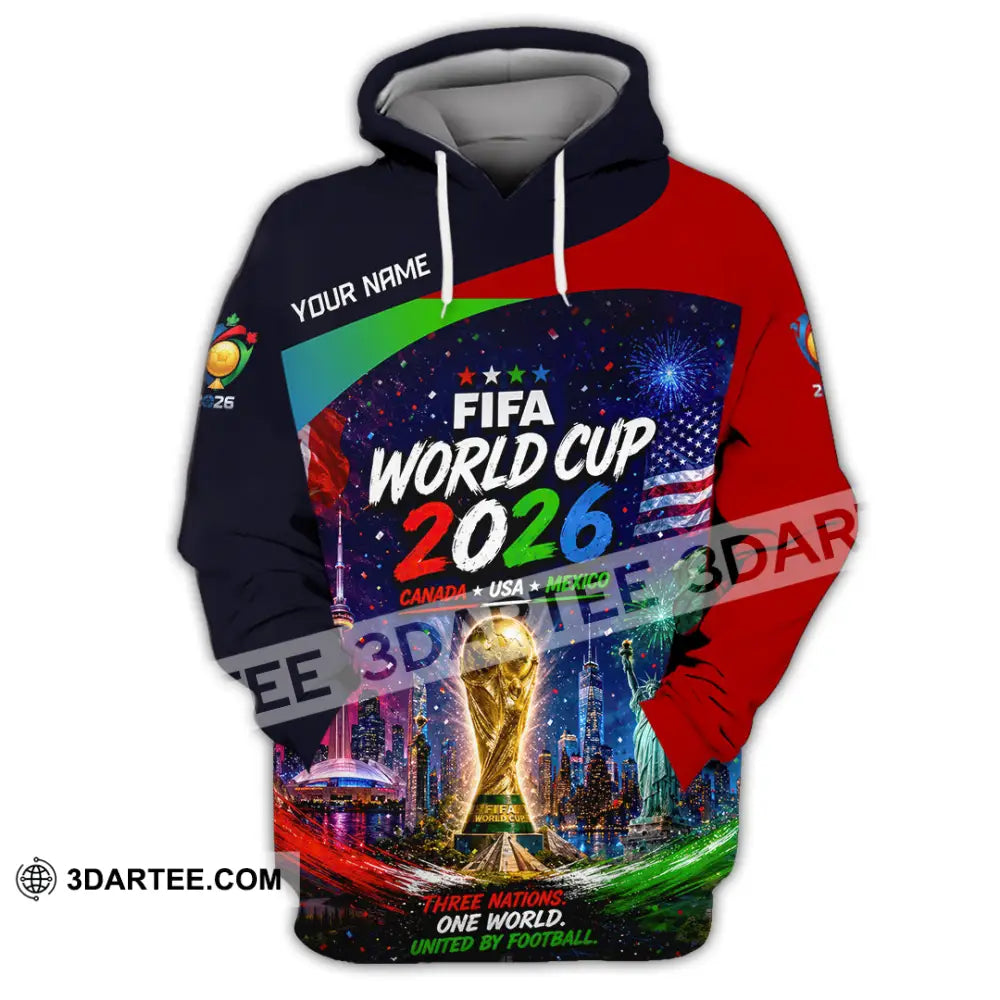 Unisex Shirt - Custom World Cup 2026 Shirt - Hoodie / S - T-shirt