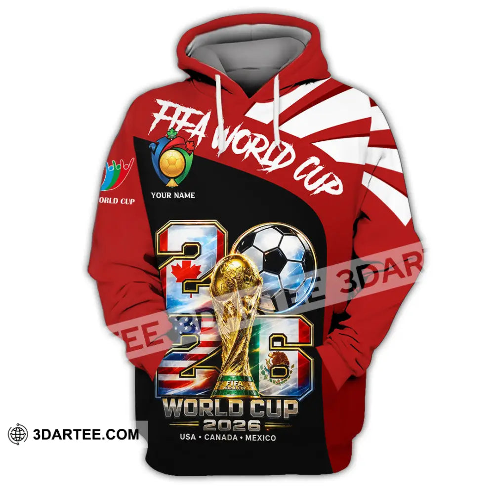 Unisex Shirt - Custom World Cup 2026 Shirt - Hoodie / S - T-shirt
