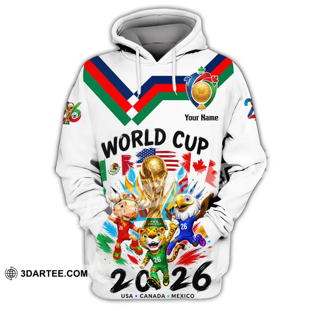 Unisex Shirt - Custom World Cup 2026 Shirt - Hoodie / S - T-shirt