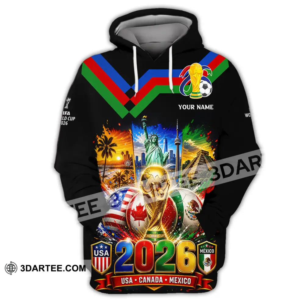 Unisex Shirt - Custom World Cup 2026 Shirt - Hoodie / S - T-shirt