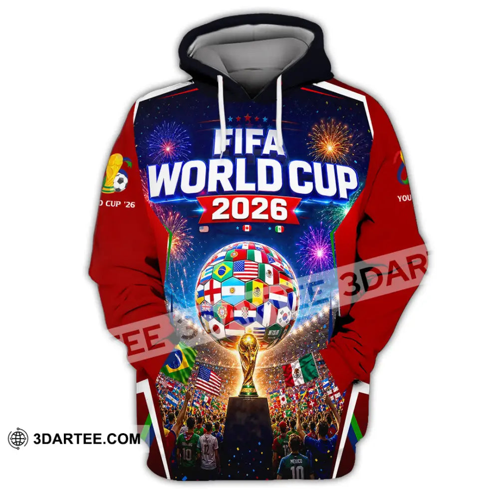 Unisex Shirt - Custom World Cup 2026 Shirt - Hoodie / S - T-shirt