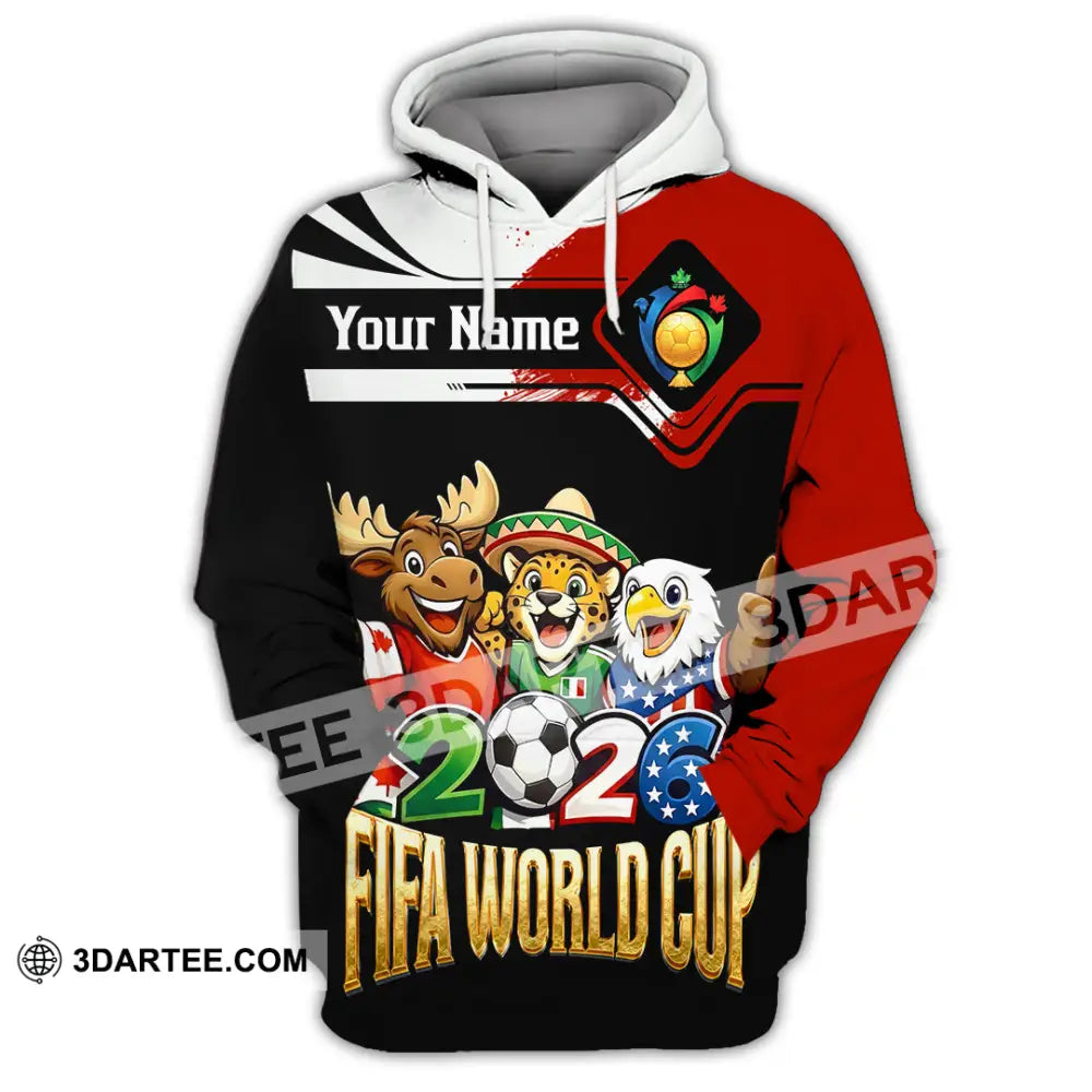 Unisex Shirt - Custom World Cup 2026 Shirt - Hoodie / S - T-shirt
