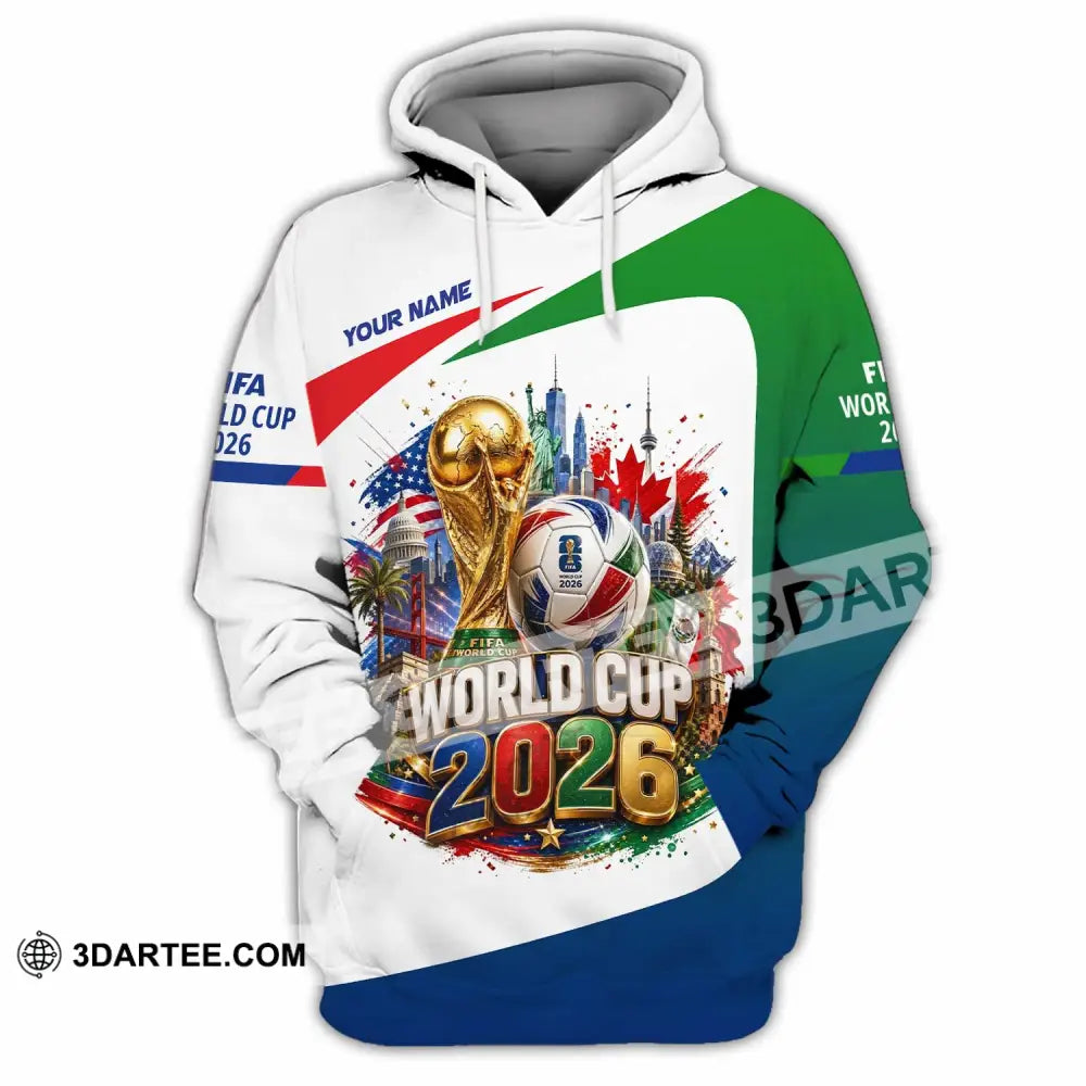 Unisex Shirt - Custom World Cup 2026 Shirt - Hoodie / S - T-shirt