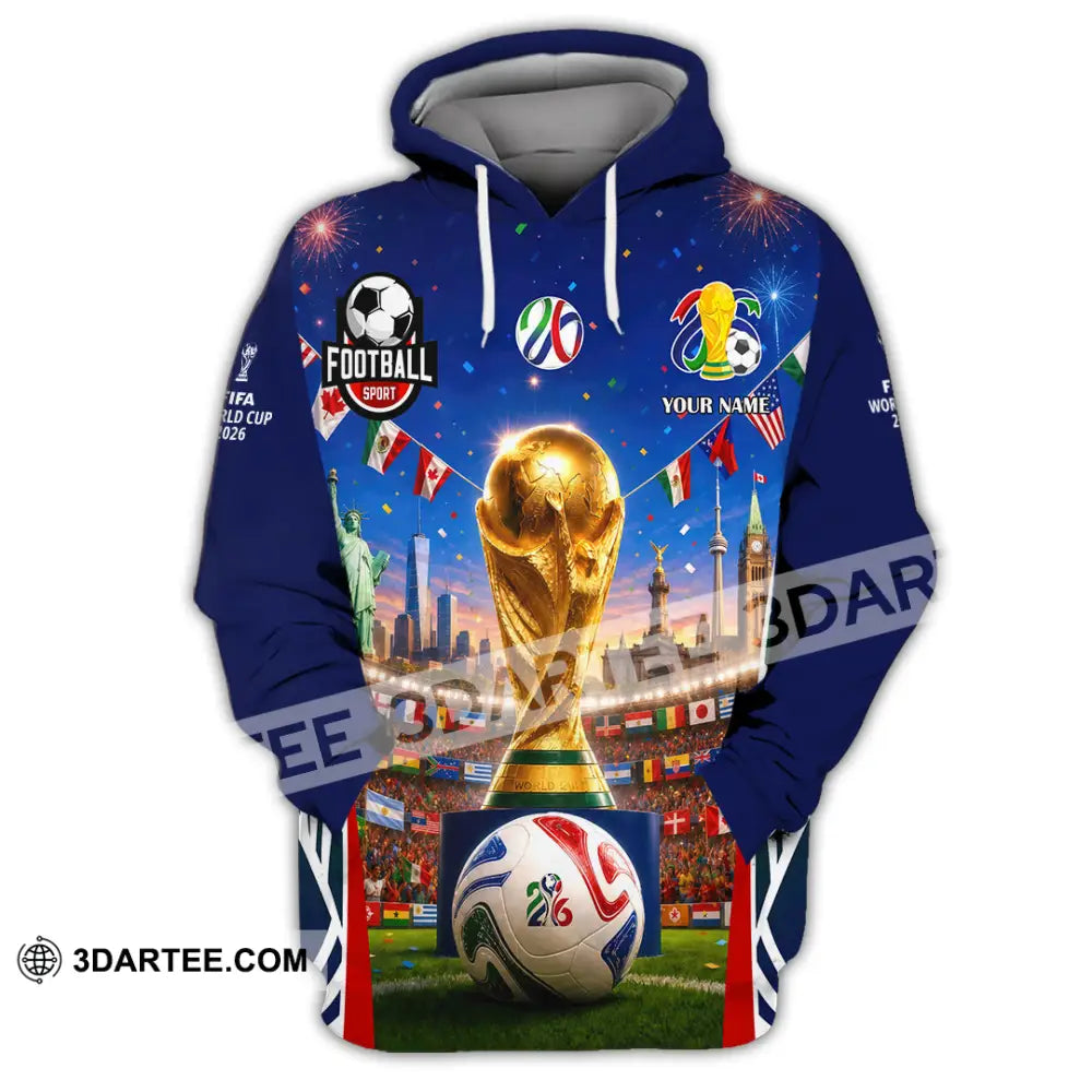 Unisex Shirt - Custom World Cup 2026 Shirt - Hoodie / S - T-shirt