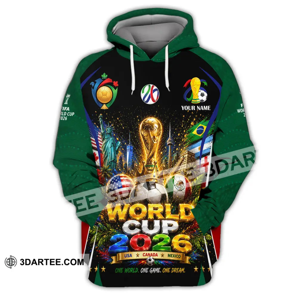 Unisex Shirt - Custom World Cup 2026 Shirt - Hoodie / S - T-shirt