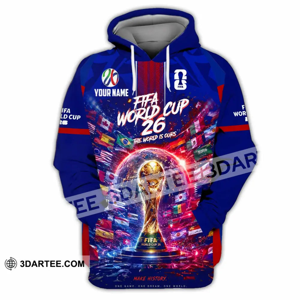 Unisex Shirt - Custom World Cup 2026 Shirt - Hoodie / S - T-shirt