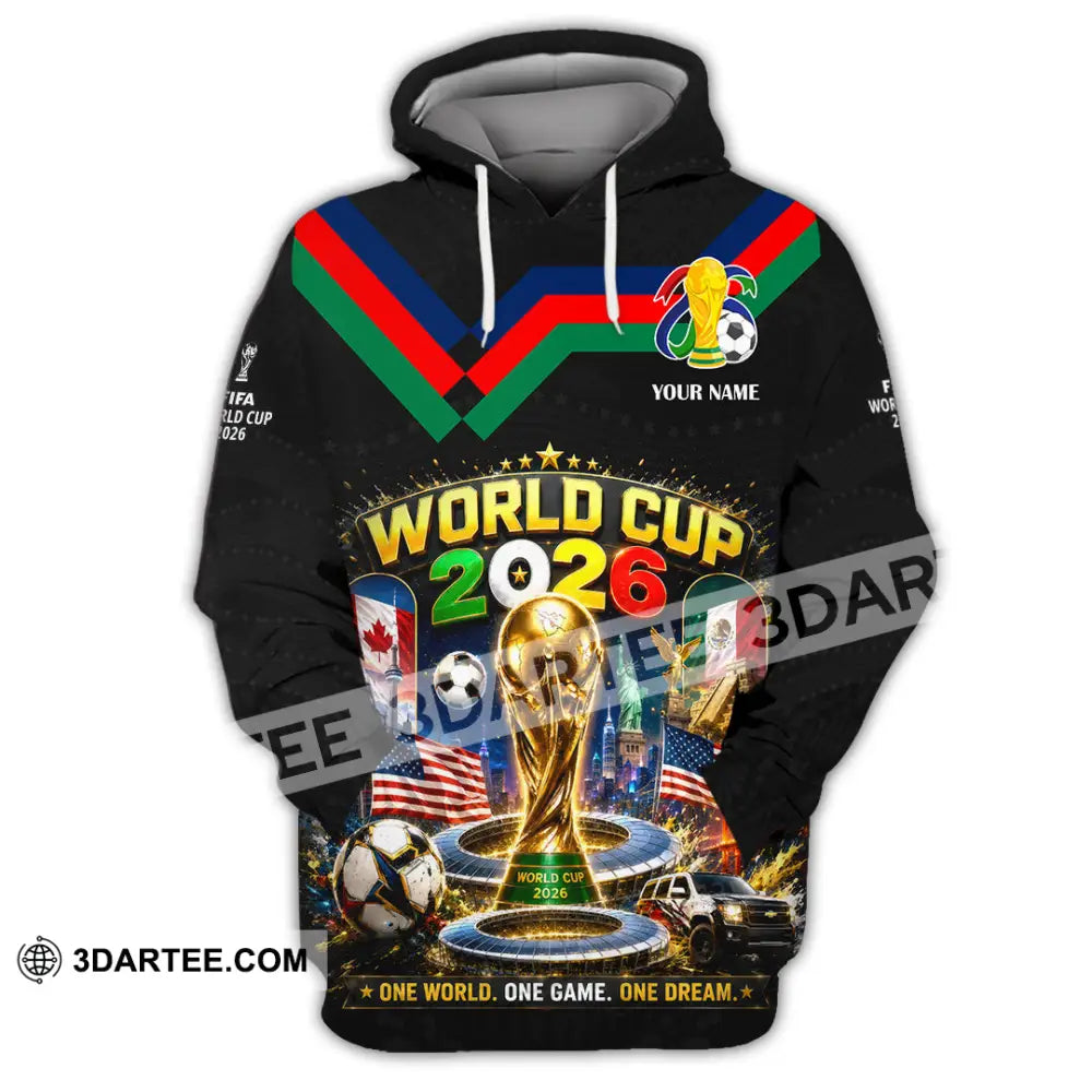 Unisex Shirt - Custom World Cup 2026 Shirt - Hoodie / S - T-shirt
