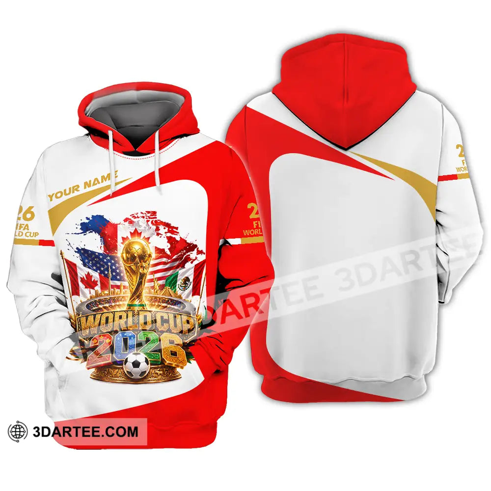 Unisex Shirt - Custom World Cup 2026 Shirt - Hoodie / S - T-shirt