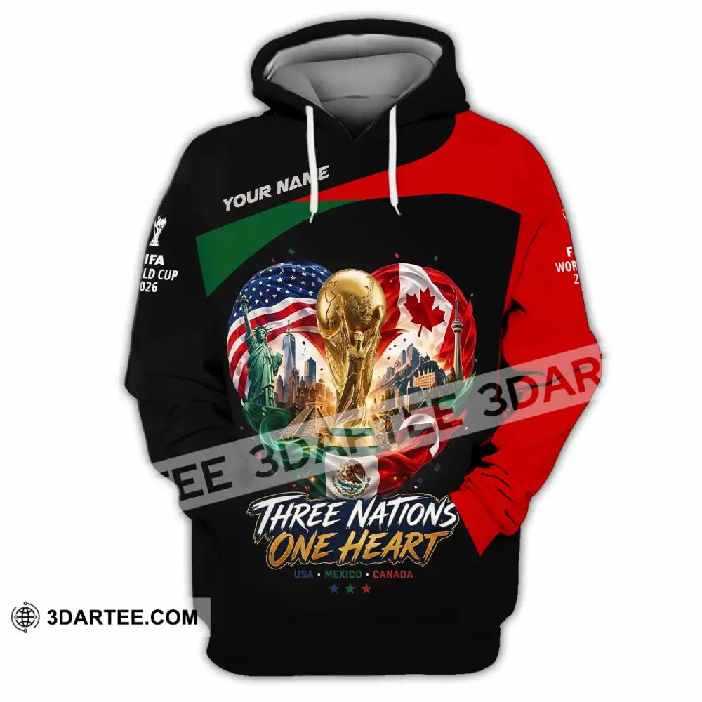 Unisex Shirt - Custom World Cup 2026 Shirt - Hoodie / S - T-shirt