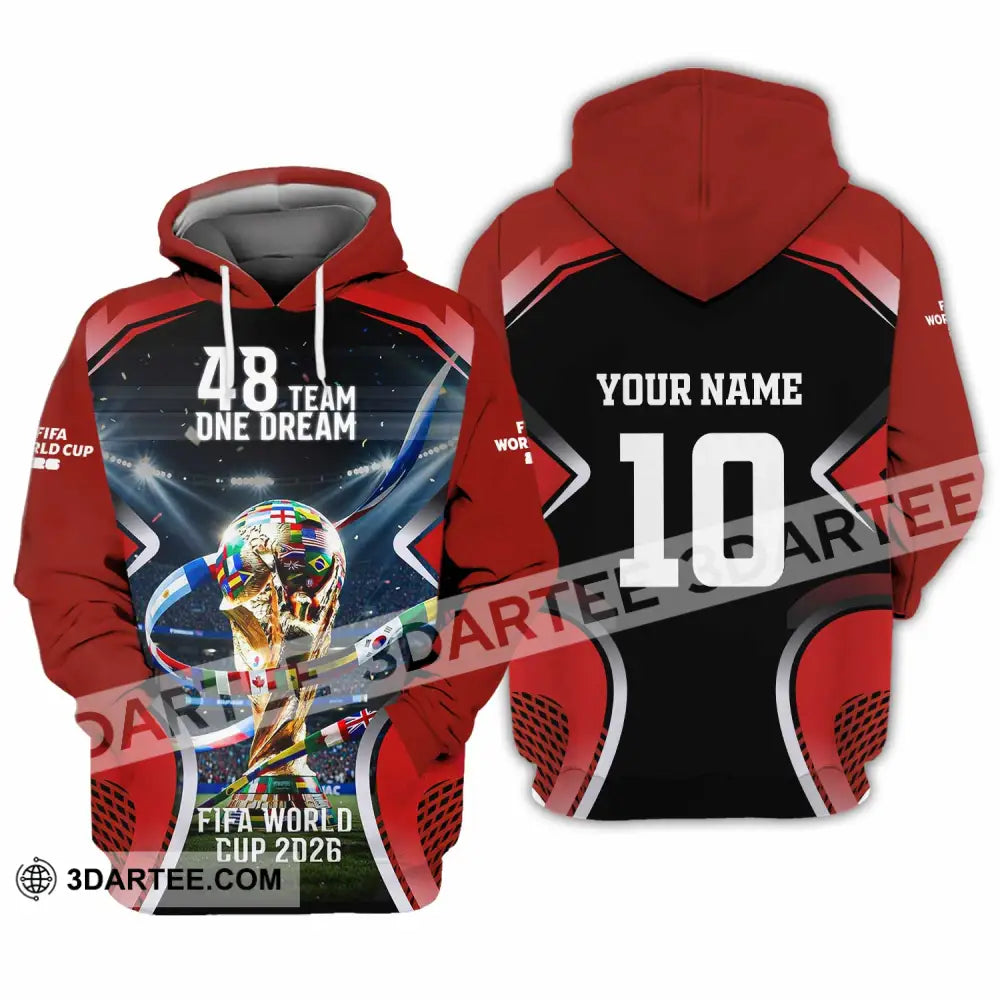 Unisex Shirt - Custom World Cup 2026 Shirt - Hoodie / S - T-shirt