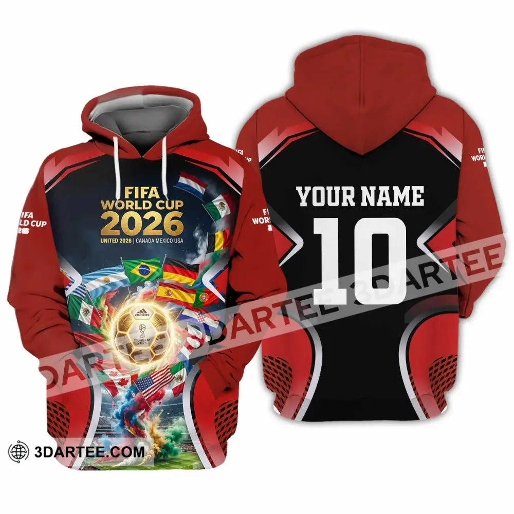 Unisex Shirt - Custom World Cup 2026 Shirt - Hoodie / S - T-shirt