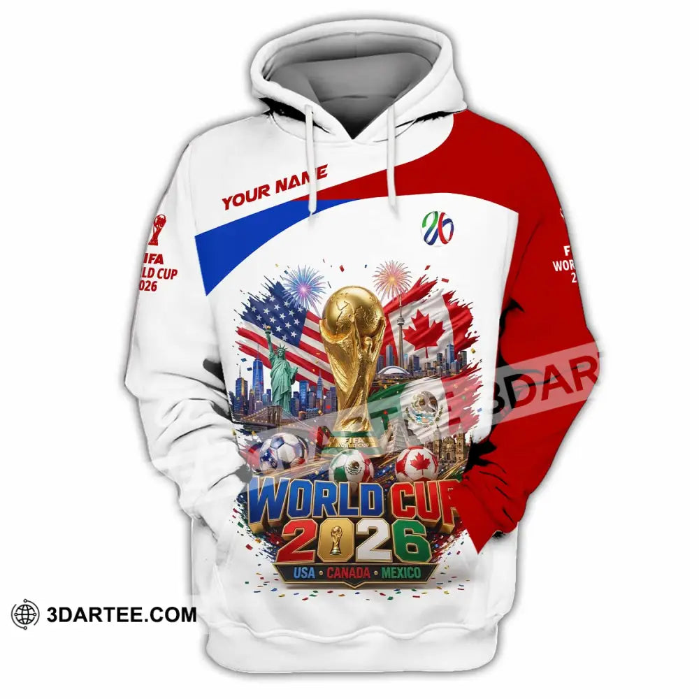 Unisex Shirt - Custom World Cup 2026 Shirt - Hoodie / S - T-shirt