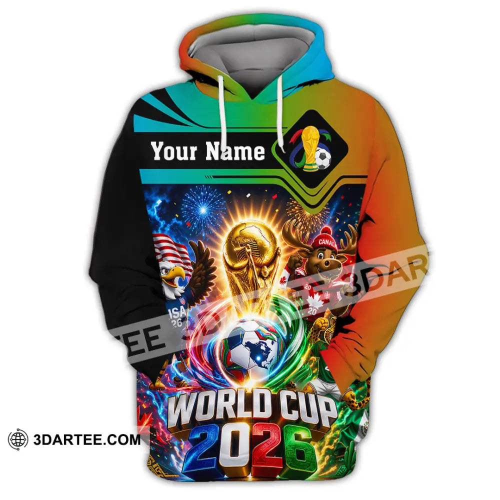 Unisex Shirt - Custom World Cup 2026 Shirt - Hoodie / S - T-shirt