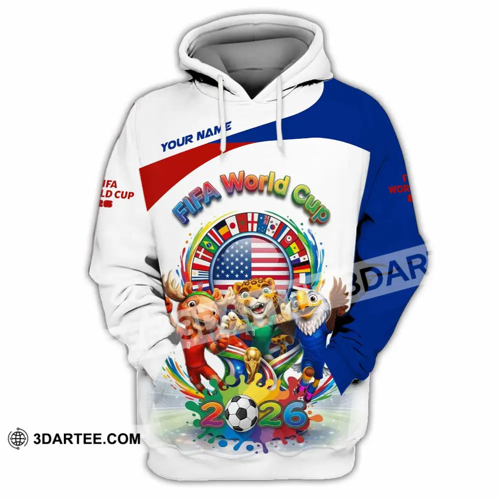 Unisex Shirt - Custom Fifa World Cup 2026 Shirt - Hoodie / S - T-shirt