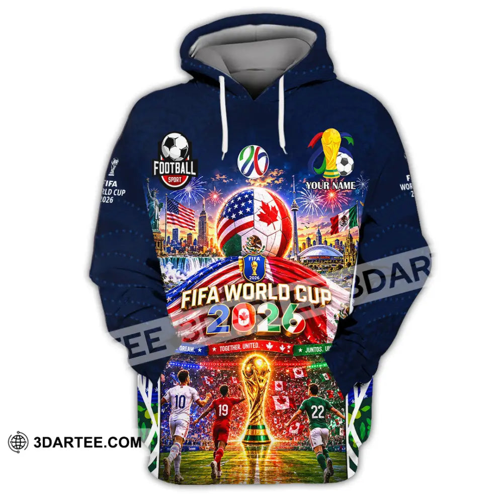Unisex Shirt - Custom World Cup 2026 Shirt - Hoodie / S - T-shirt