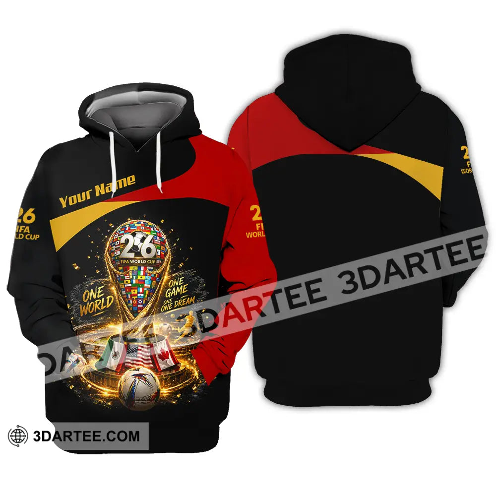 Unisex Shirt - Custom World Cup 2026 Shirt - Hoodie / S - T-shirt