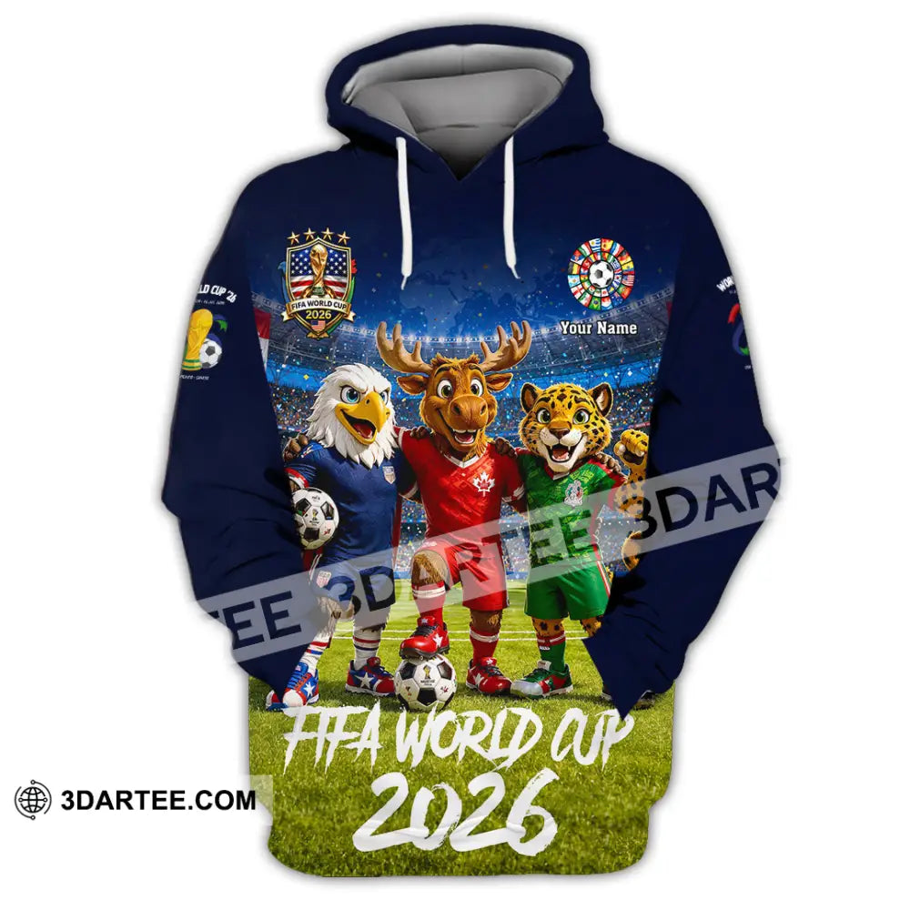 Unisex Shirt - Custom World Cup 2026 Shirt - Hoodie / S - T-shirt