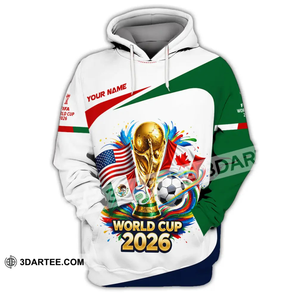 Unisex Shirt - Custom World Cup 2026 Shirt - Hoodie / S - T-shirt