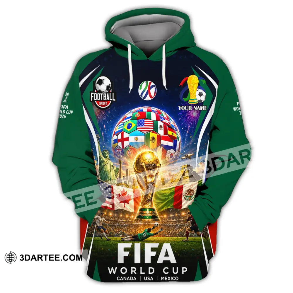 Unisex Shirt - Custom World Cup 2026 Shirt - Hoodie / S - T-shirt