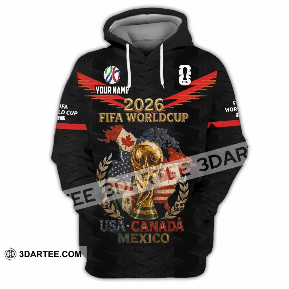 Unisex Shirt - Custom World Cup 2026 Shirt - Hoodie / S - T-shirt