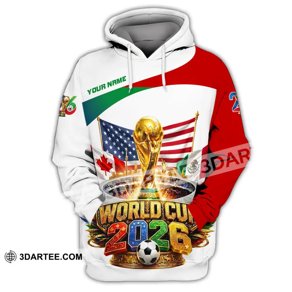 Unisex Shirt - Custom World Cup 2026 Shirt - Hoodie / S - T-shirt