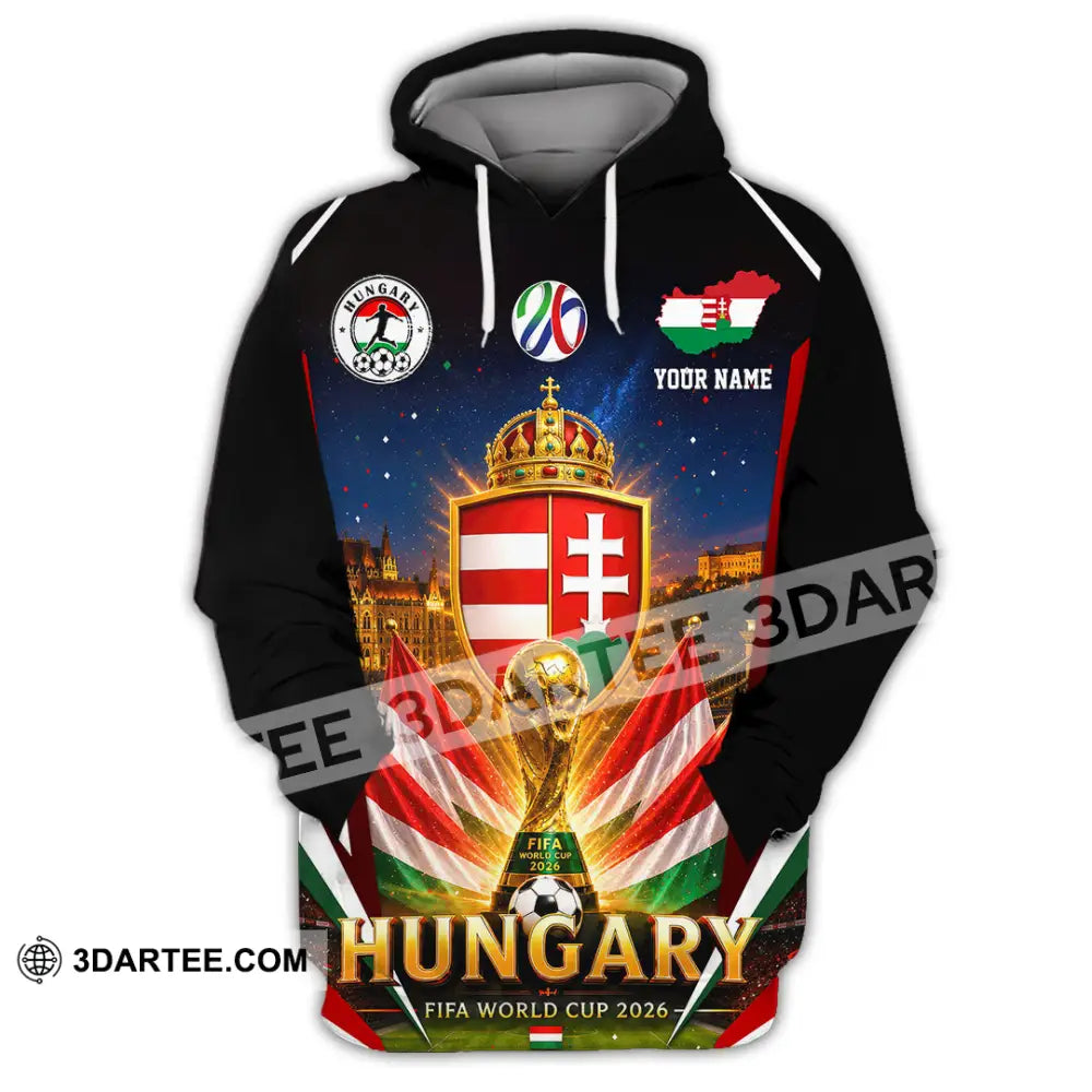 Unisex Shirt - Custom Hungary World Cup 2026 Shirt - Hoodie / S - T-shirt
