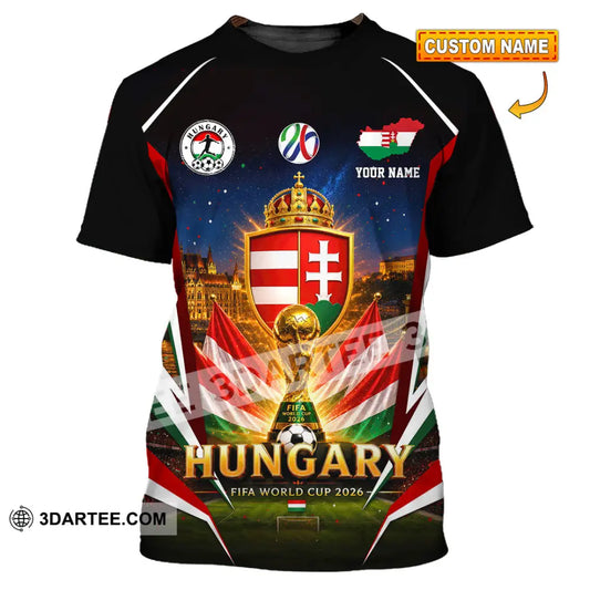 Unisex Shirt - Custom Hungary World Cup 2026 Shirt - T-shirt