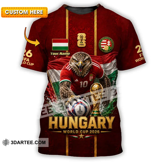 Unisex Shirt - Custom Hungary World Cup 2026 Shirt - T-shirt