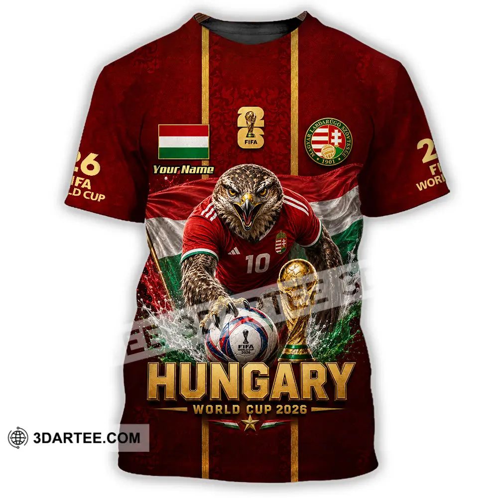 Unisex Shirt - Custom Hungary World Cup 2026 Shirt - T-Shirt / S - T-shirt