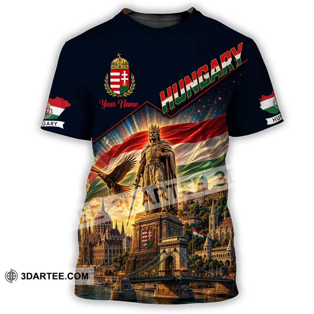 Unisex Shirt - Custom Hungary Shirt - T-Shirt / S - T-shirt