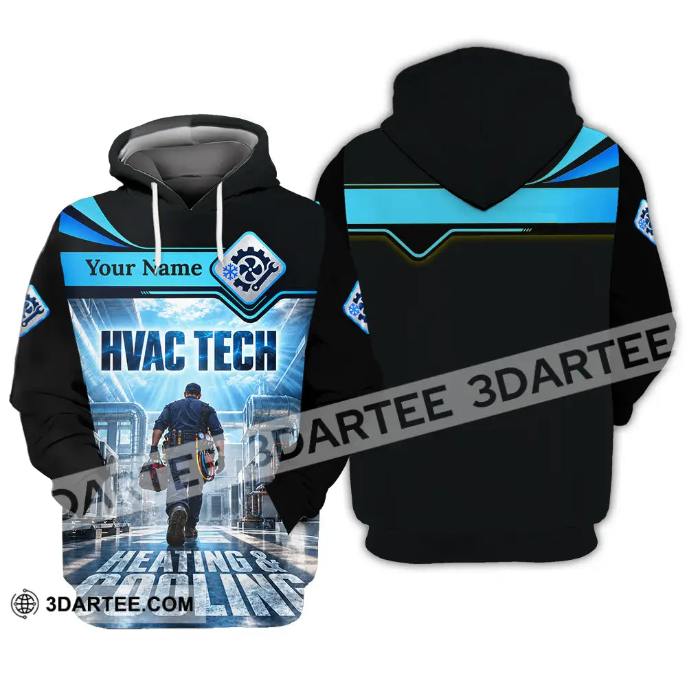 Unisex Shirt - Custom HVAC Tech Shirt - Hoodie / S - T-shirt