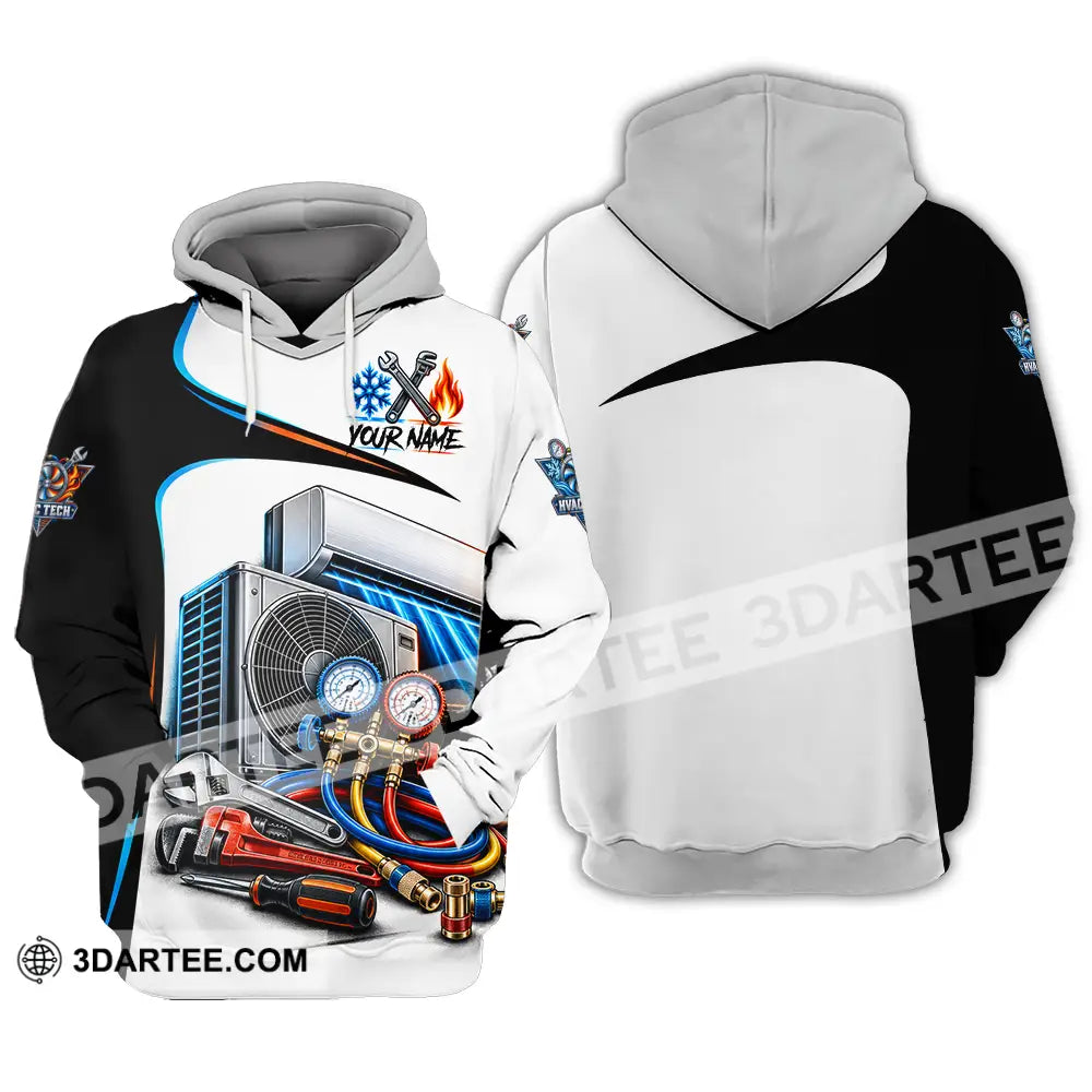 Unisex Shirt - Custom HVAC Tech Shirt - Hoodie / S - T-shirt