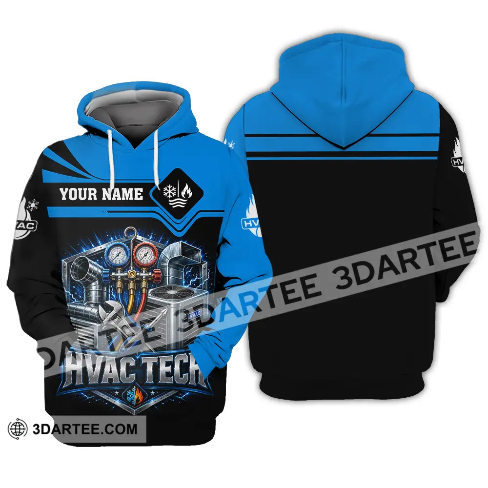 Unisex Shirt - Custom Hvac Tech Shirt - Hoodie / S - T-shirt