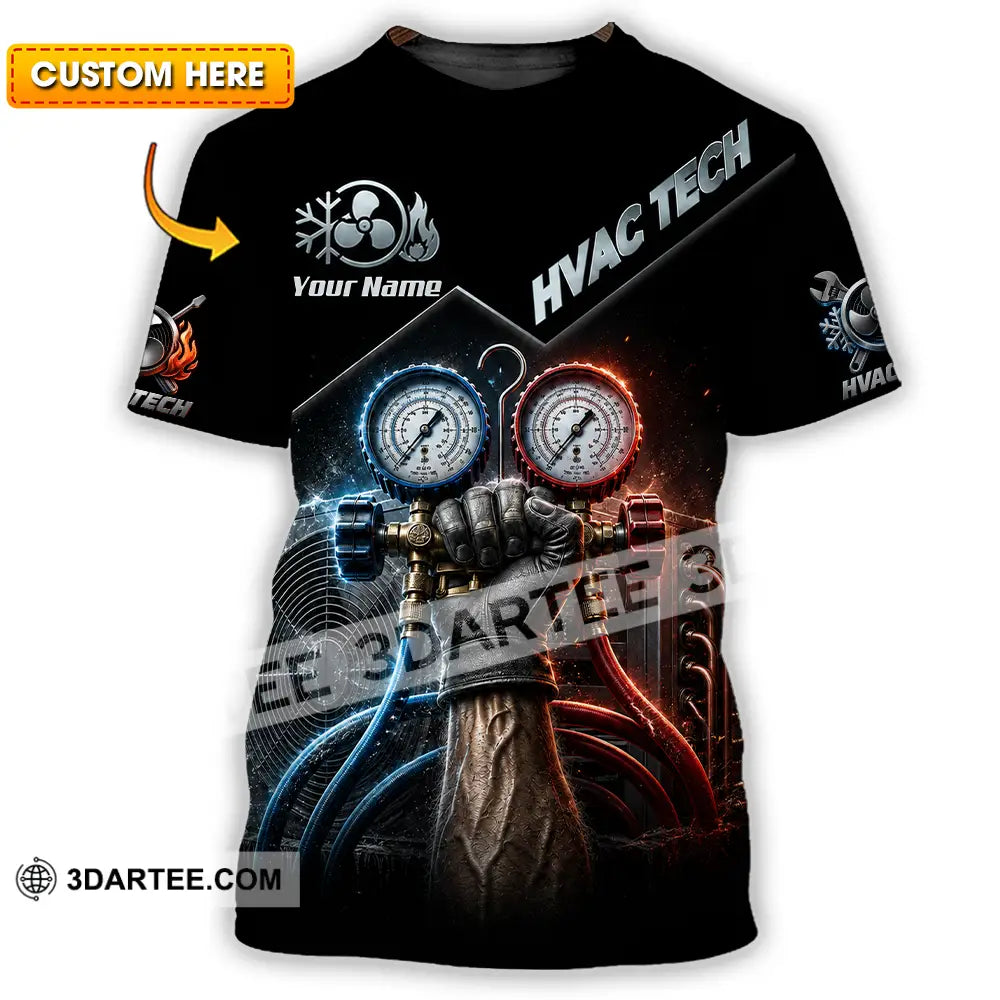 Unisex Shirt - Custom HVAC Tech Shirt - T-shirt