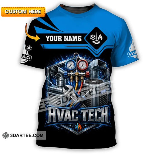Unisex Shirt - Custom Hvac Tech Shirt - T-shirt