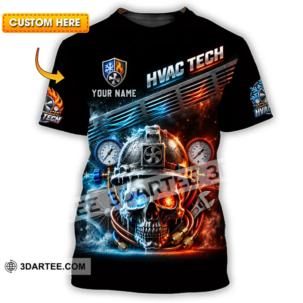 Unisex Shirt - Custom HVAC Tech Shirt - T-shirt