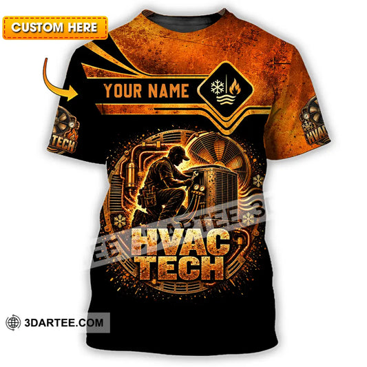 Unisex Shirt - Custom HVAC Tech Shirt - T-shirt