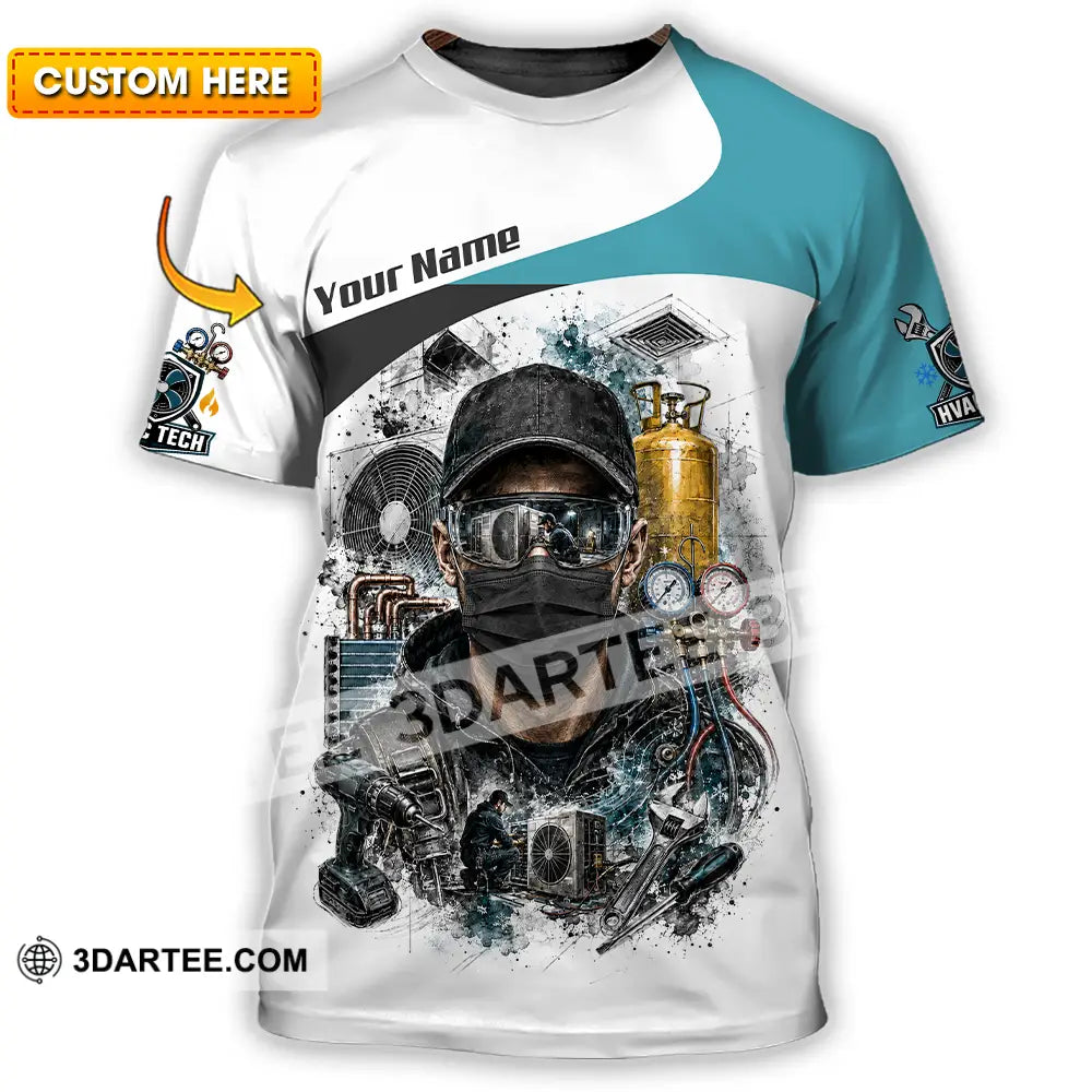 Unisex Shirt - Custom HVAC Tech Shirt - T-shirt