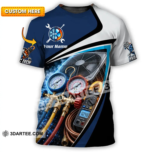 Unisex Shirt - Custom HVAC Tech Shirt - T-shirt